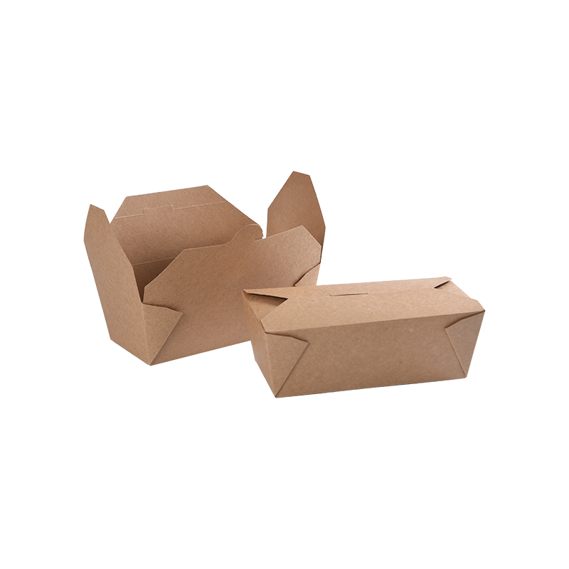 Kutija za van od kraft papira, posuda za hranu